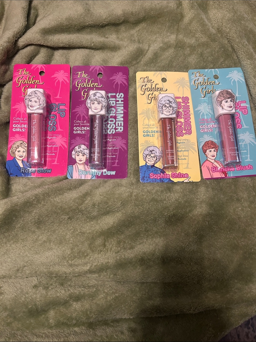 Lip Gloss The golden girls all four
